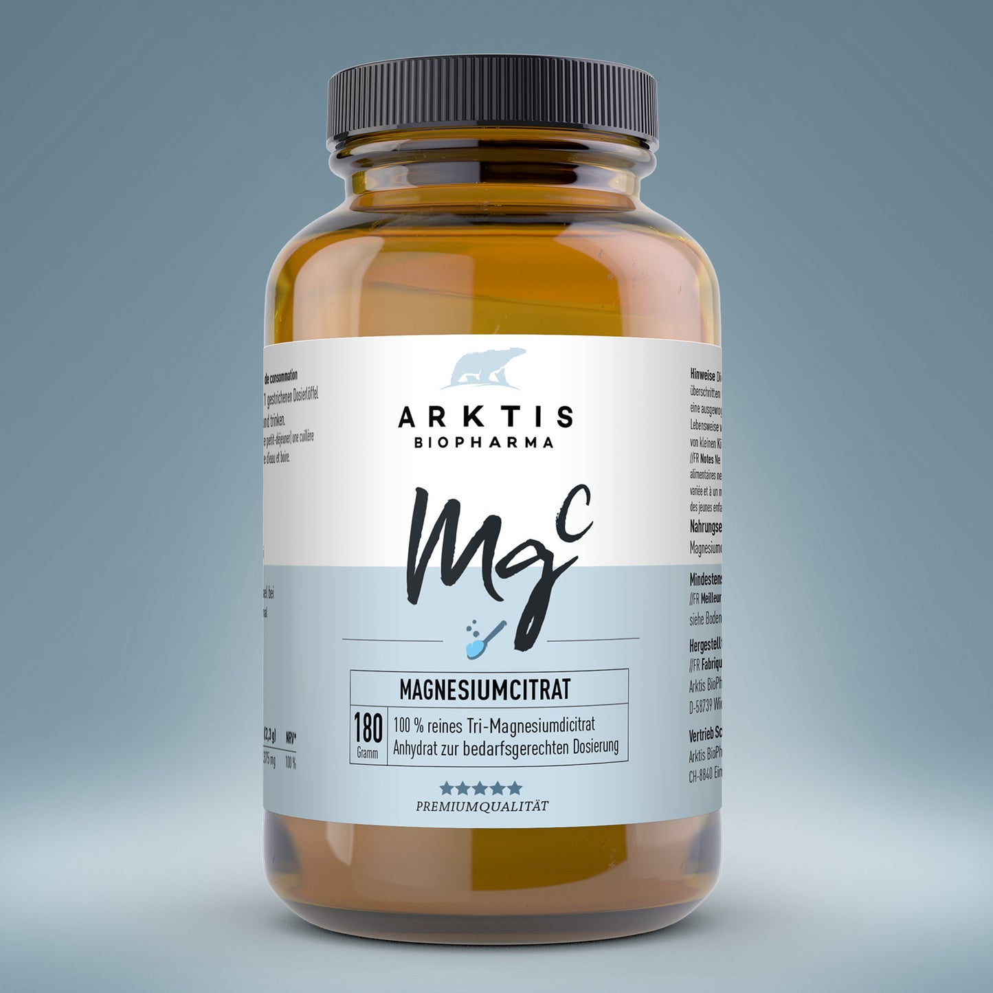 Arktis MgC - Magnesiumcitrat Pulver