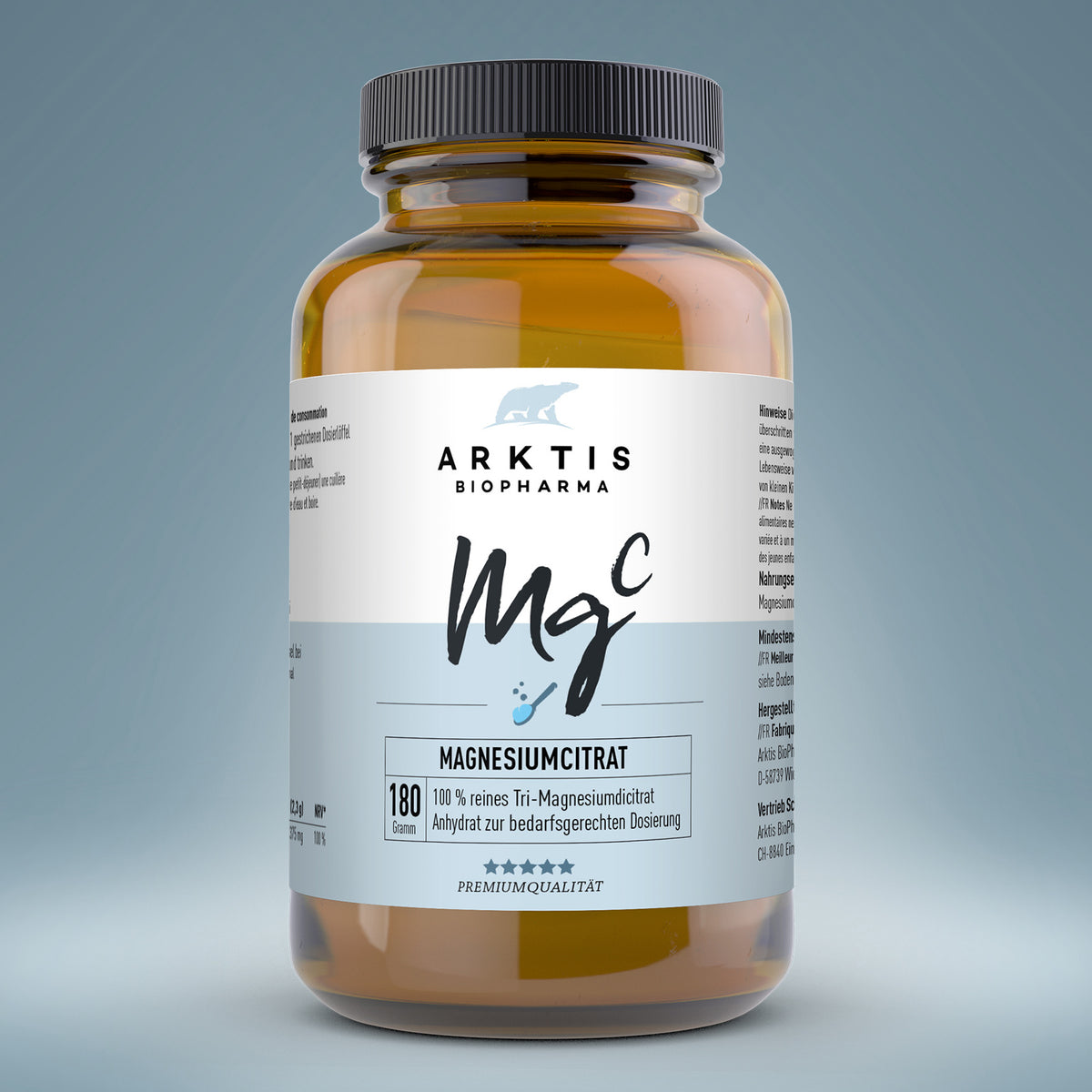 Bild von Arktis MgC - Magnesiumcitrat Pulver
