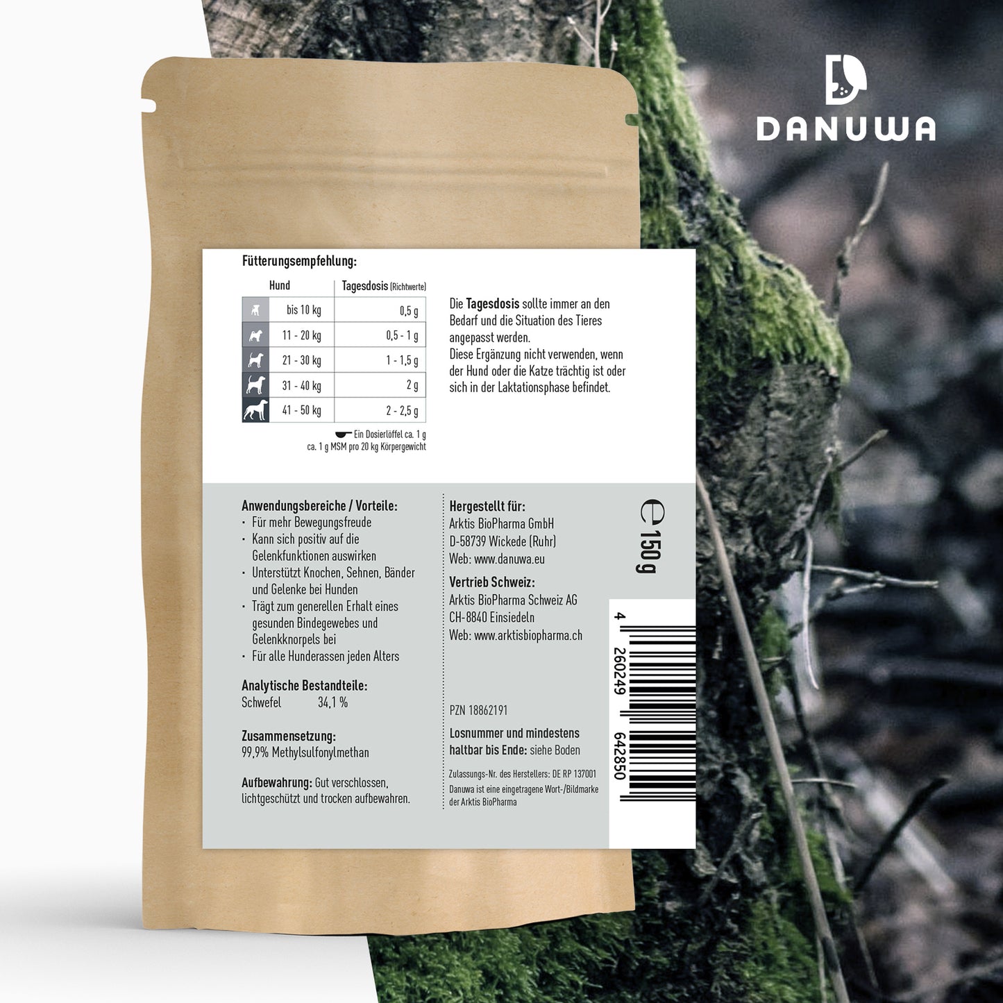 Danuwa Organischer Schwefel – Purfor MSM®