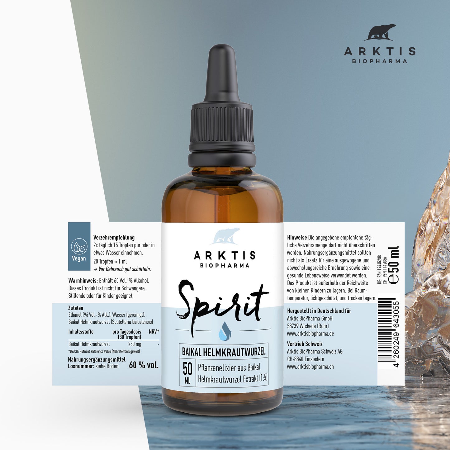 Arktis Spirit - Baikal Helmkrautwurzel