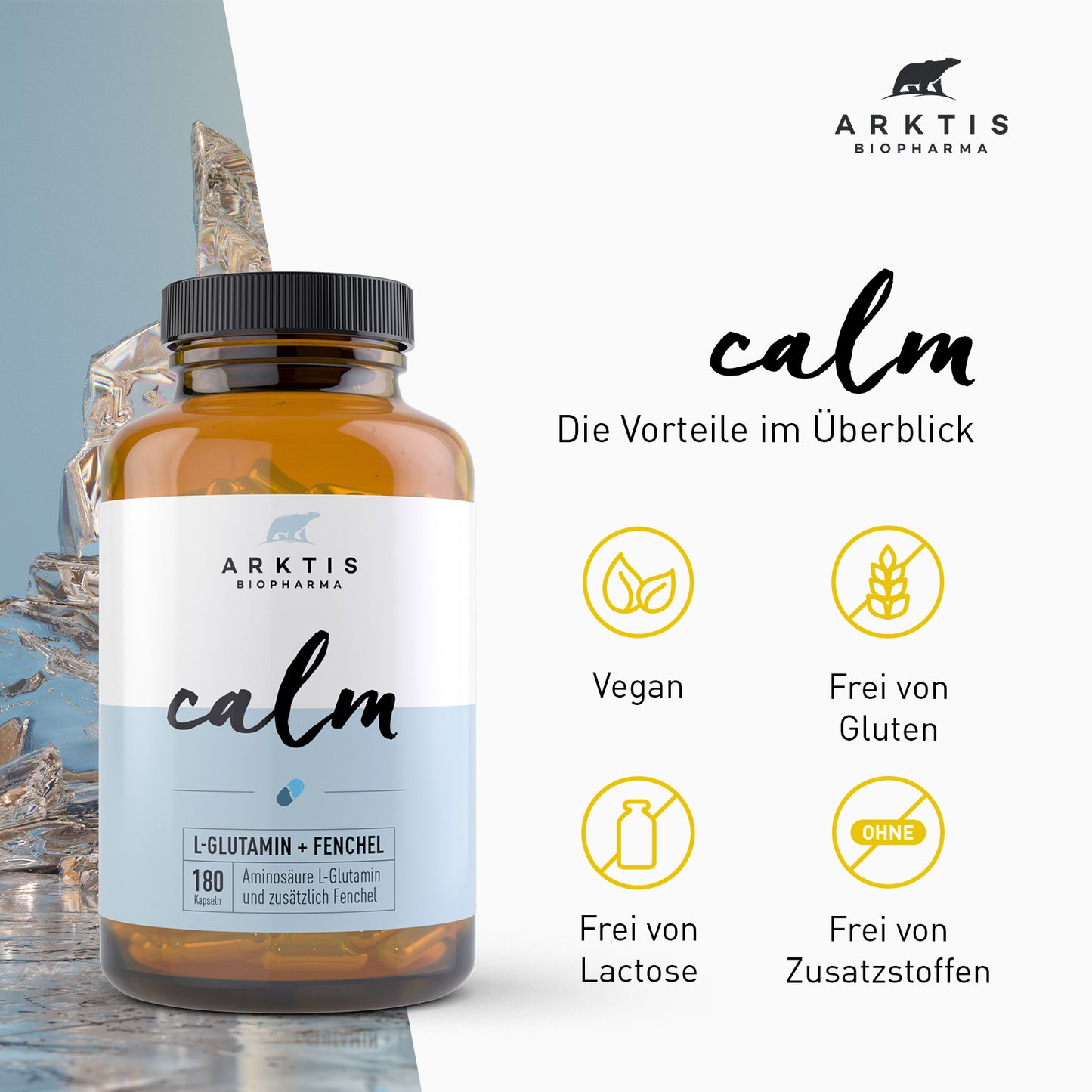 Arktis Calm - Glutamin und Fenchel