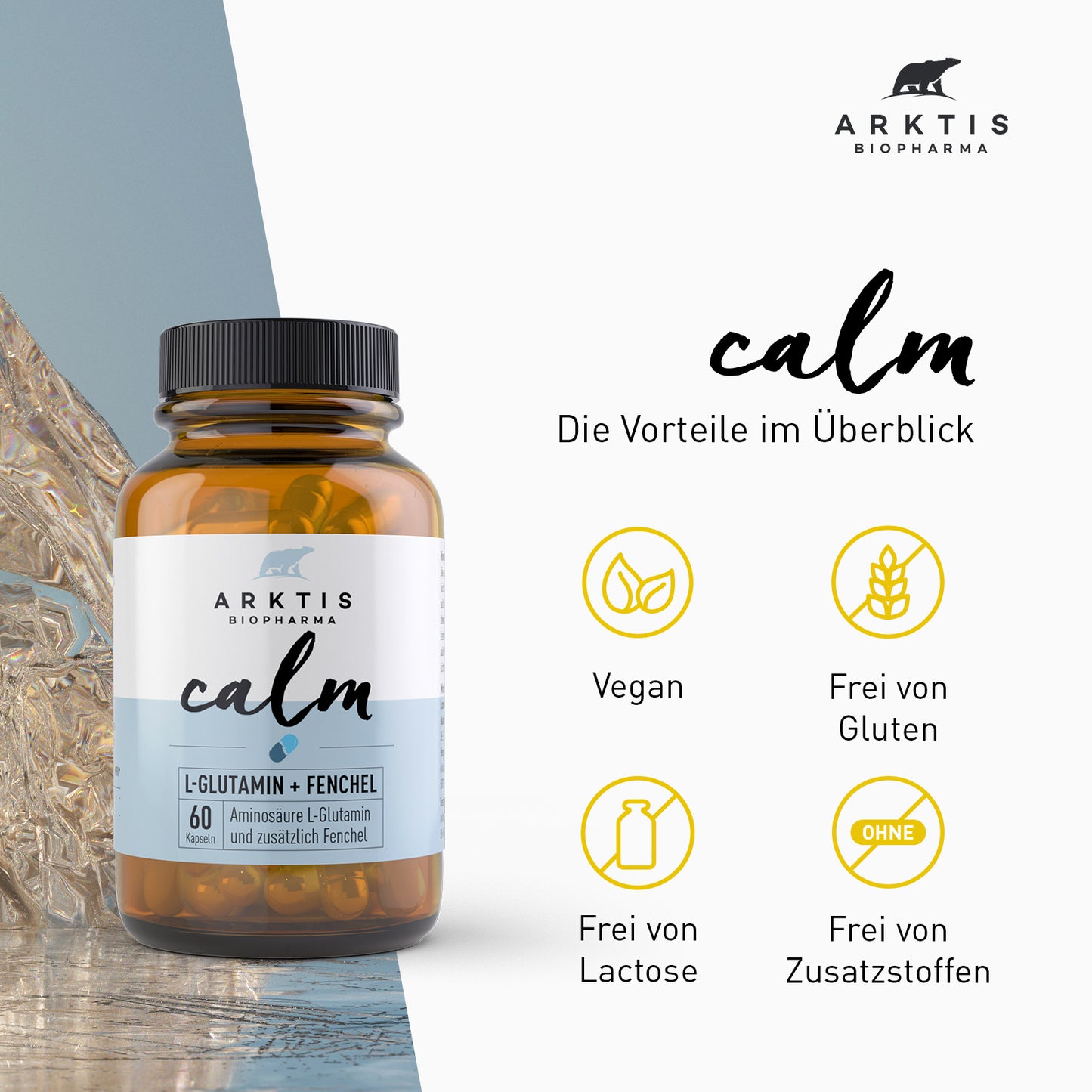 Arktis Calm - Glutamin und Fenchel