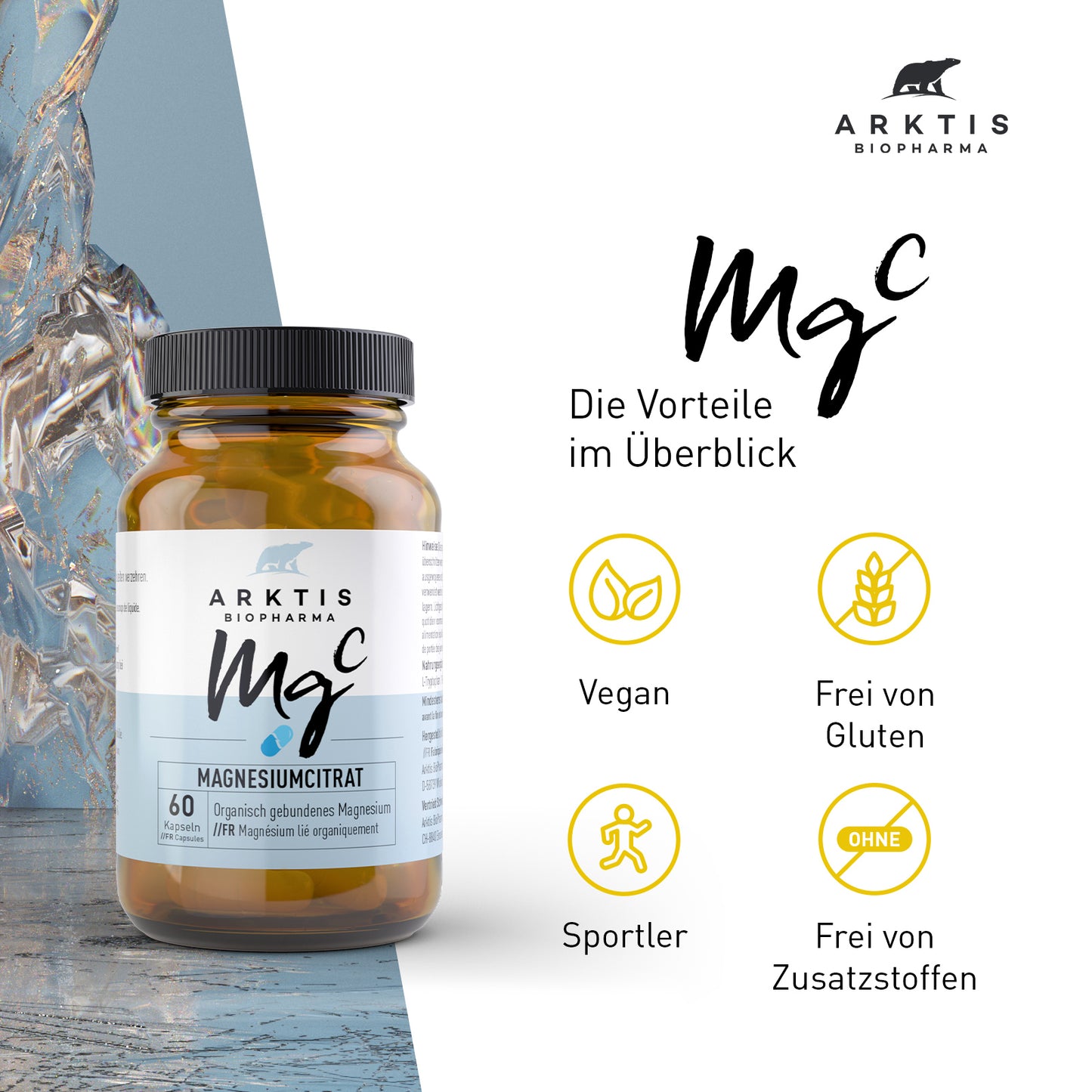 Arktis MgC - Magnesiumcitrat