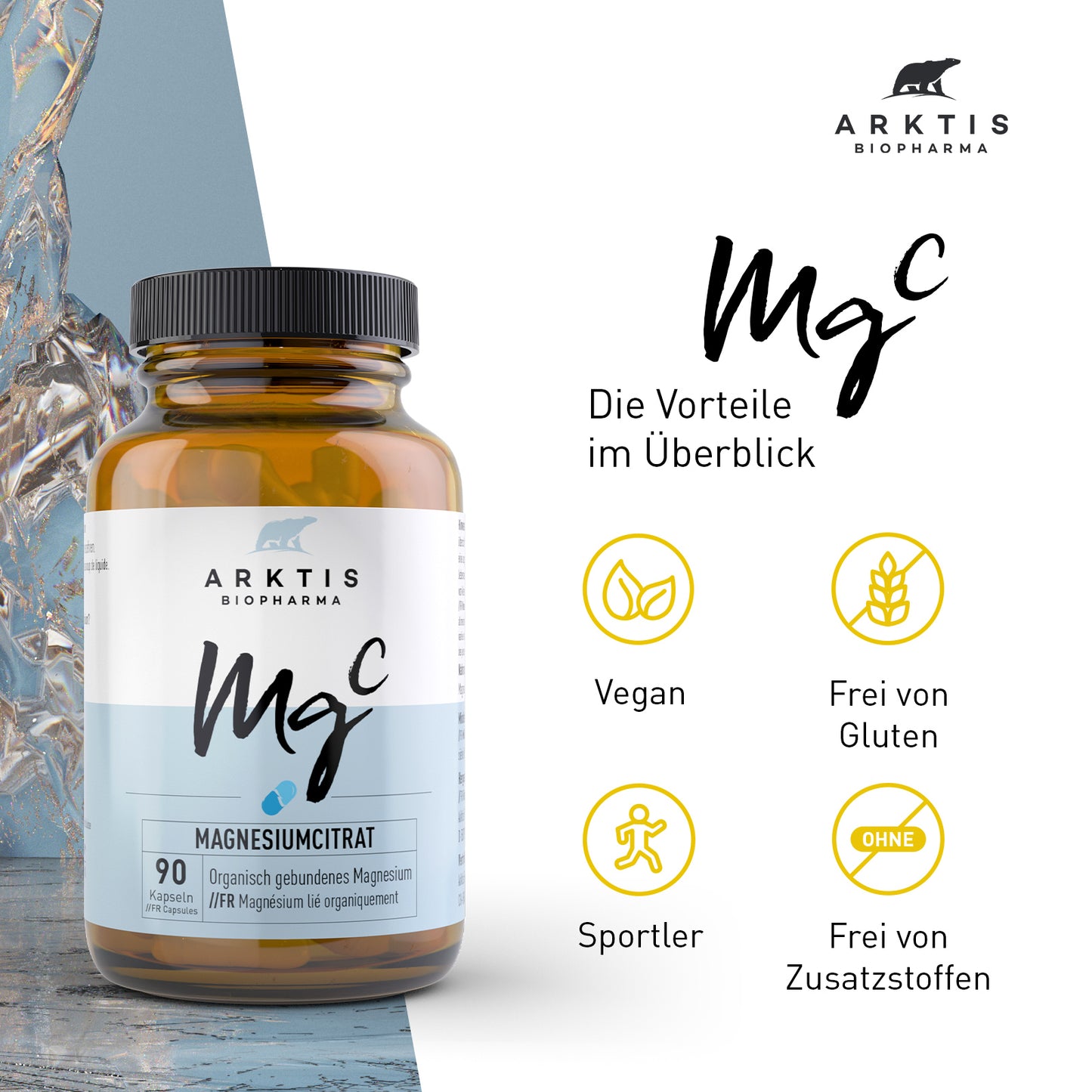 Arktis MgC - Magnesiumcitrat