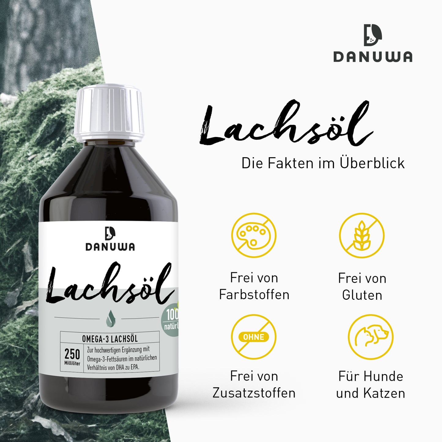 Danuwa Omega-3 Lachsöl