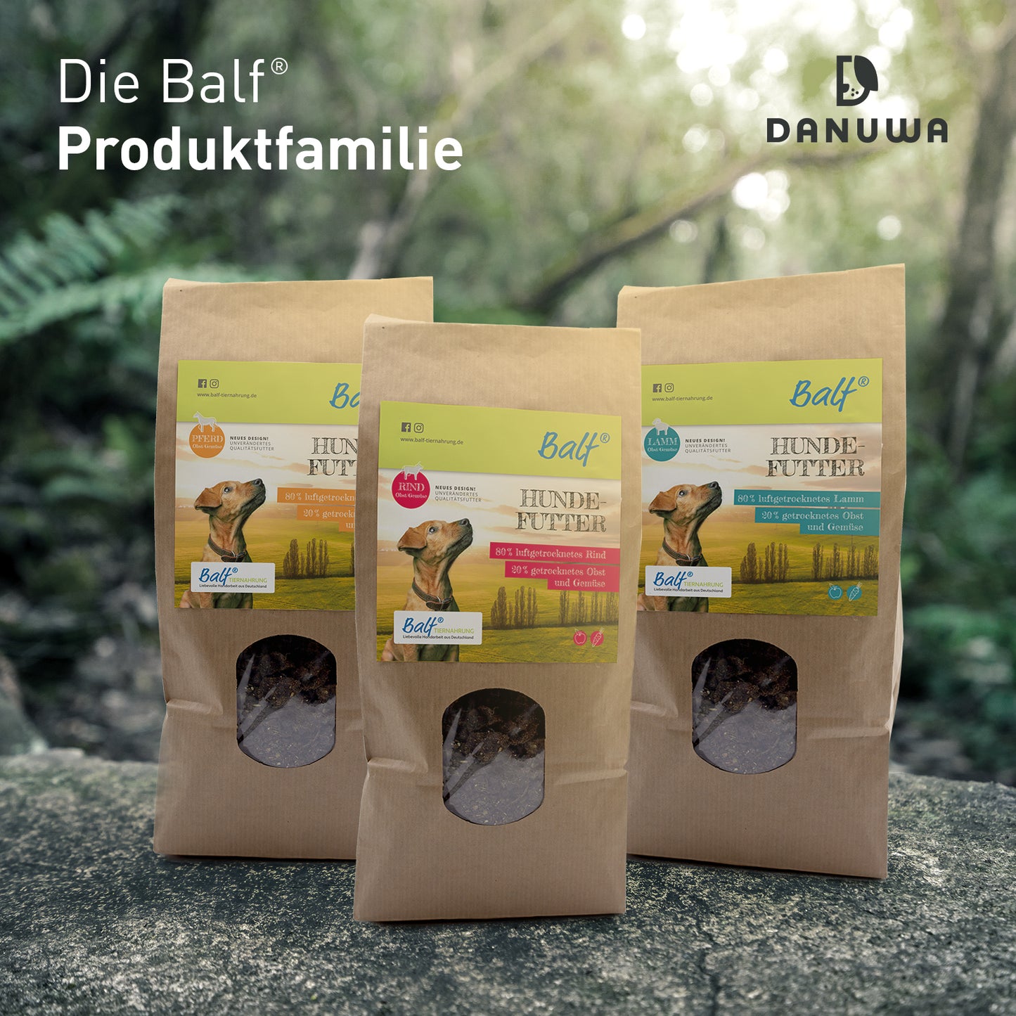 BALF® - Luftgetrocknete Nahrung - 100% Natur für Ihren Hund