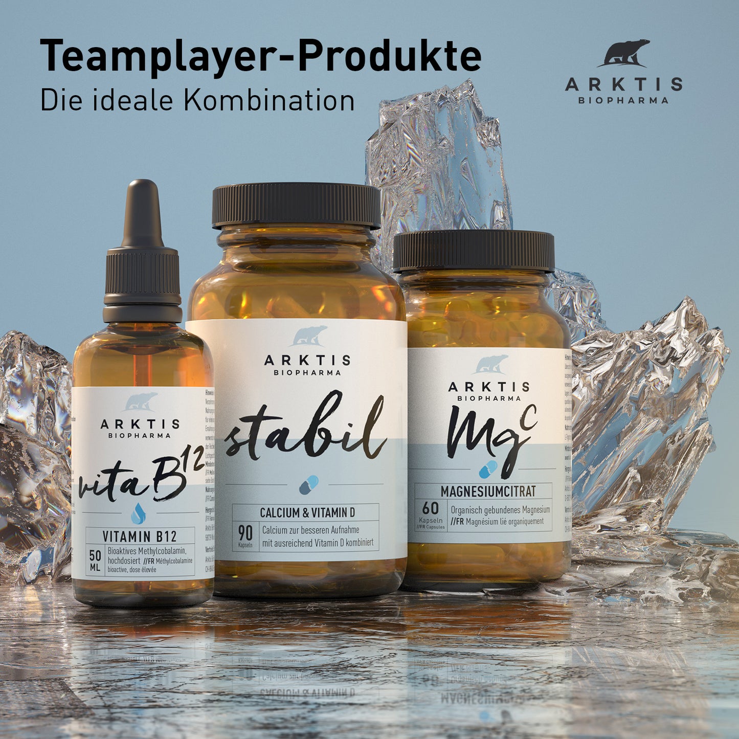 Arktis Stabil - Calcium + Vitamin D