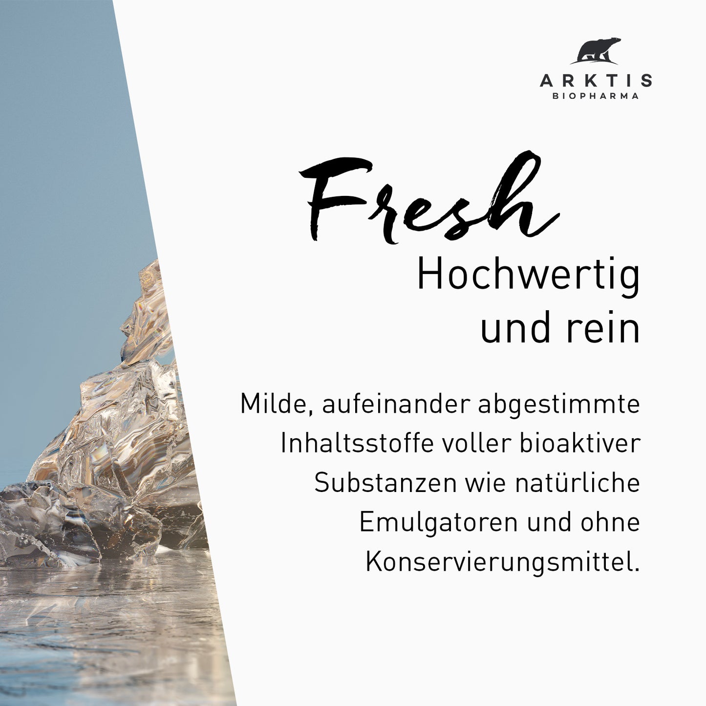 Arktis Fresh - Aufbaulotion