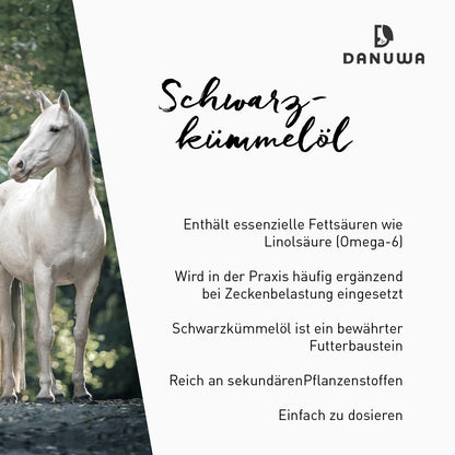 Danuwa Schwarzkümmelöl - reduzierter Preis wegen verkürztem MHD 12/25 - nur solange der Vorrat reicht
