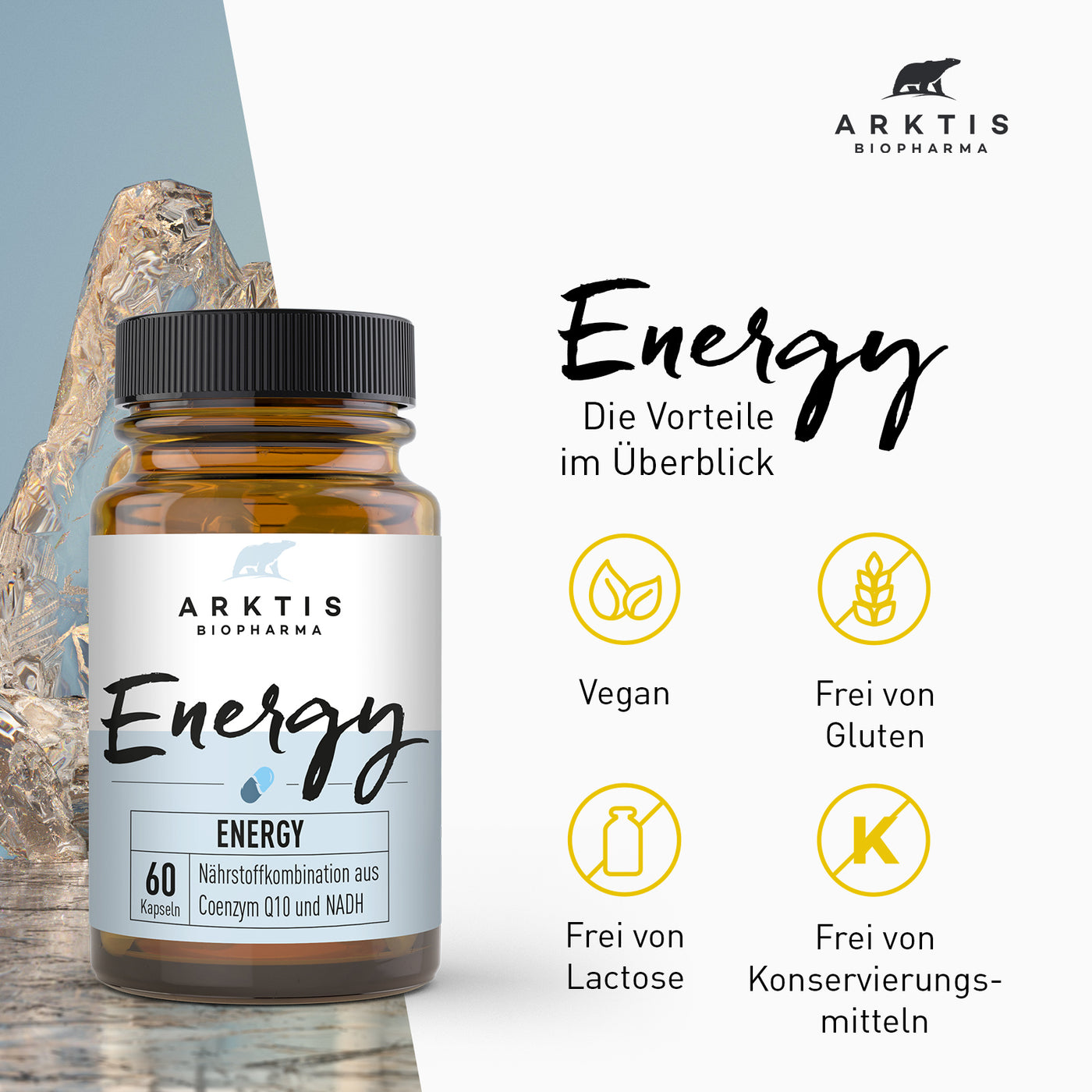 Arktis Energy - Q10 + NADH