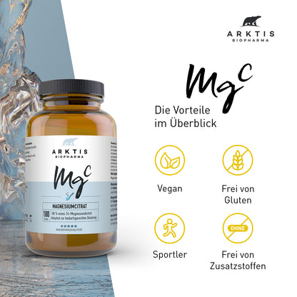 Arktis MgC - Magnesiumcitrat Pulver