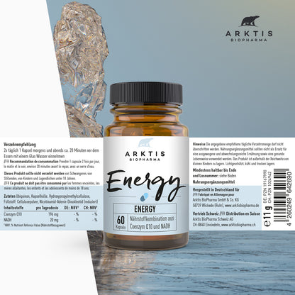 Arktis Energy - Q10 + NADH