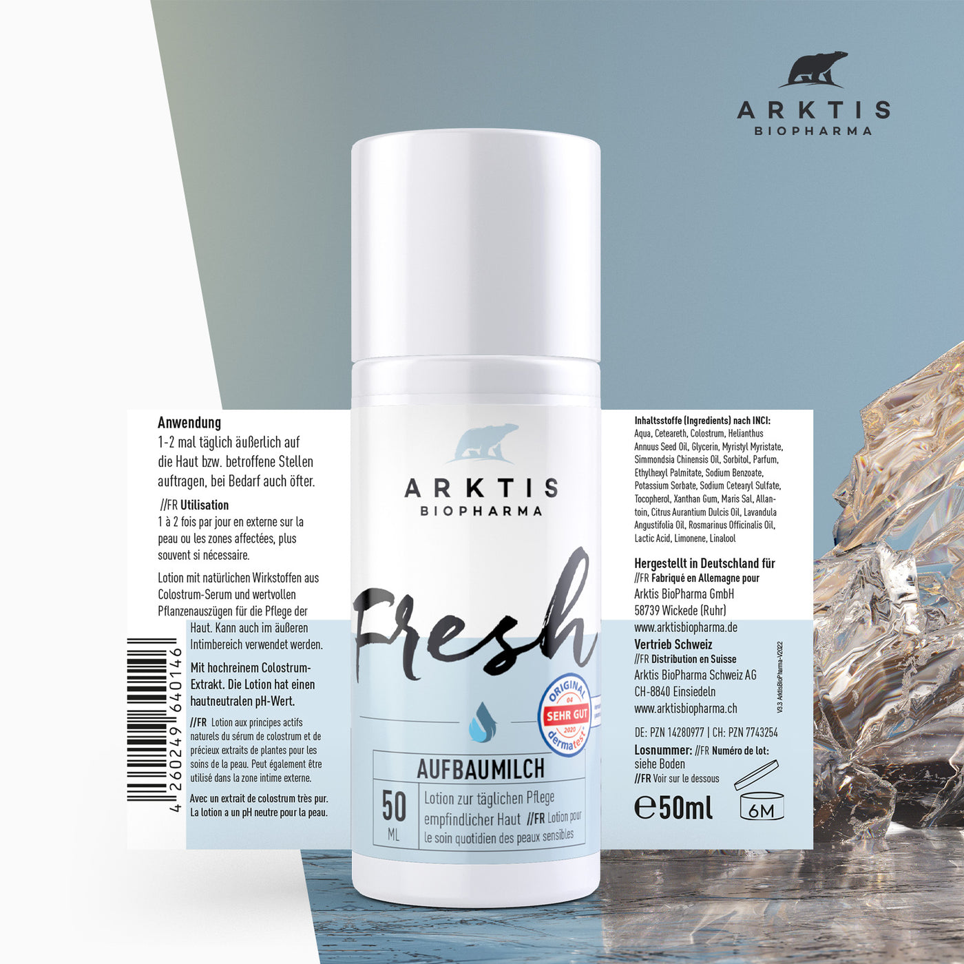 Arktis Fresh - Aufbaulotion