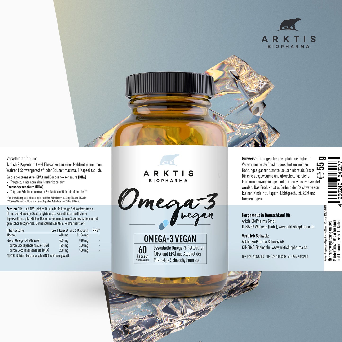 Arktis Omega-3 vegan