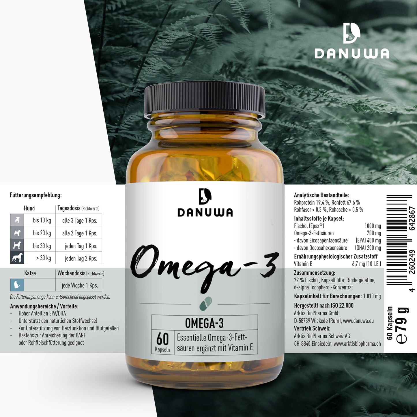 Danuwa Omega-3 + Vitamin E