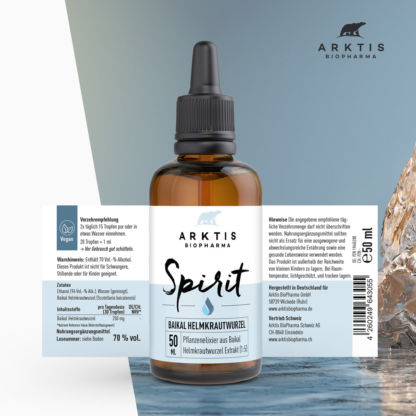 Arktis Spirit - Baikal Helmkrautwurzel