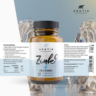 Arktis Zink C - Zink + Vitamin C