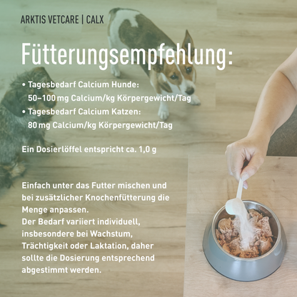 Arktis Vetcare Calx - Eierschalenpulver