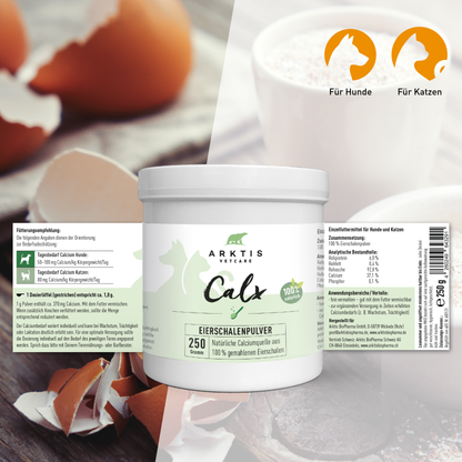 Arktis Vetcare Calx - Eierschalenpulver