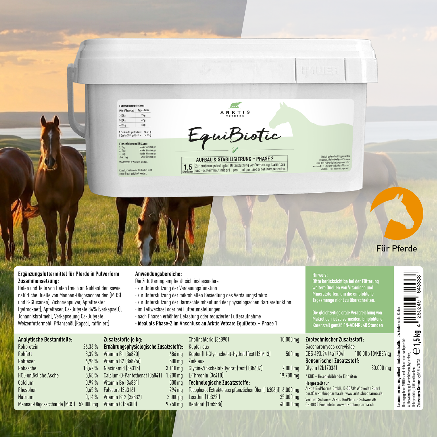 Arktis Vetcare EquiBiotic - Phase 2