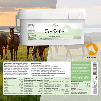 Arktis Vetcare EquiDetox - Phase 1