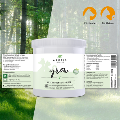 Arktis Vetcare Grow - Akazienbaumsaft-Pulver