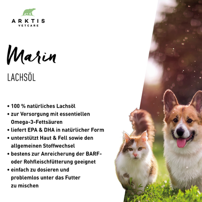 Arktis Vetcare Marin – Lachsöl
