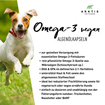 Arktis Vetcare Omega-3 vegan - Algenölkapseln