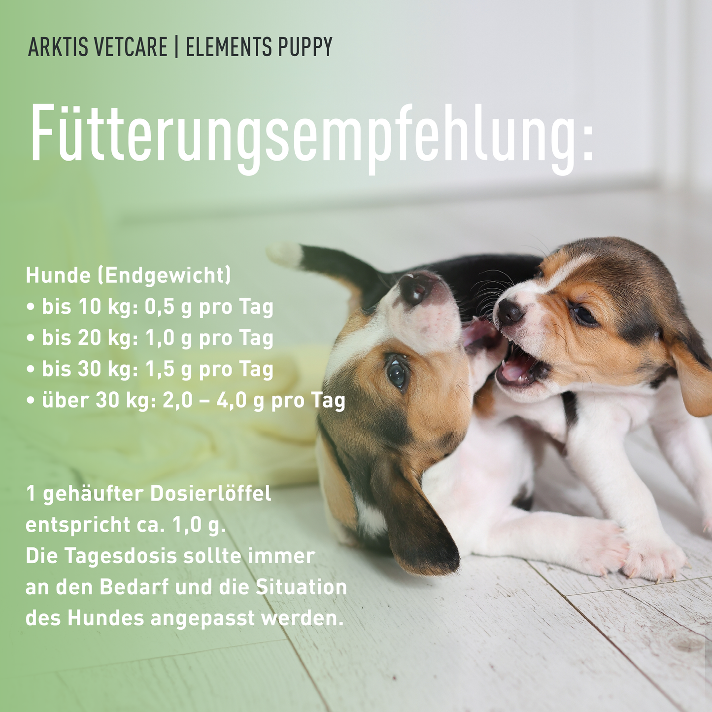 Arktis Vetcare Elements Puppy - Mikronährstoffe für Welpen