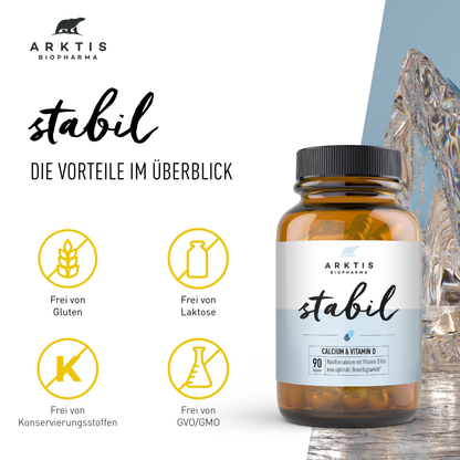Arktis Stabil - Calcium + Vitamin D