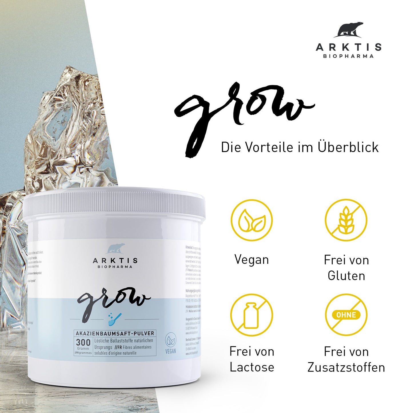 Arktis Grow - Akazienfasern