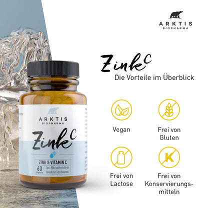 Arktis Zink C - Zink + Vitamin C