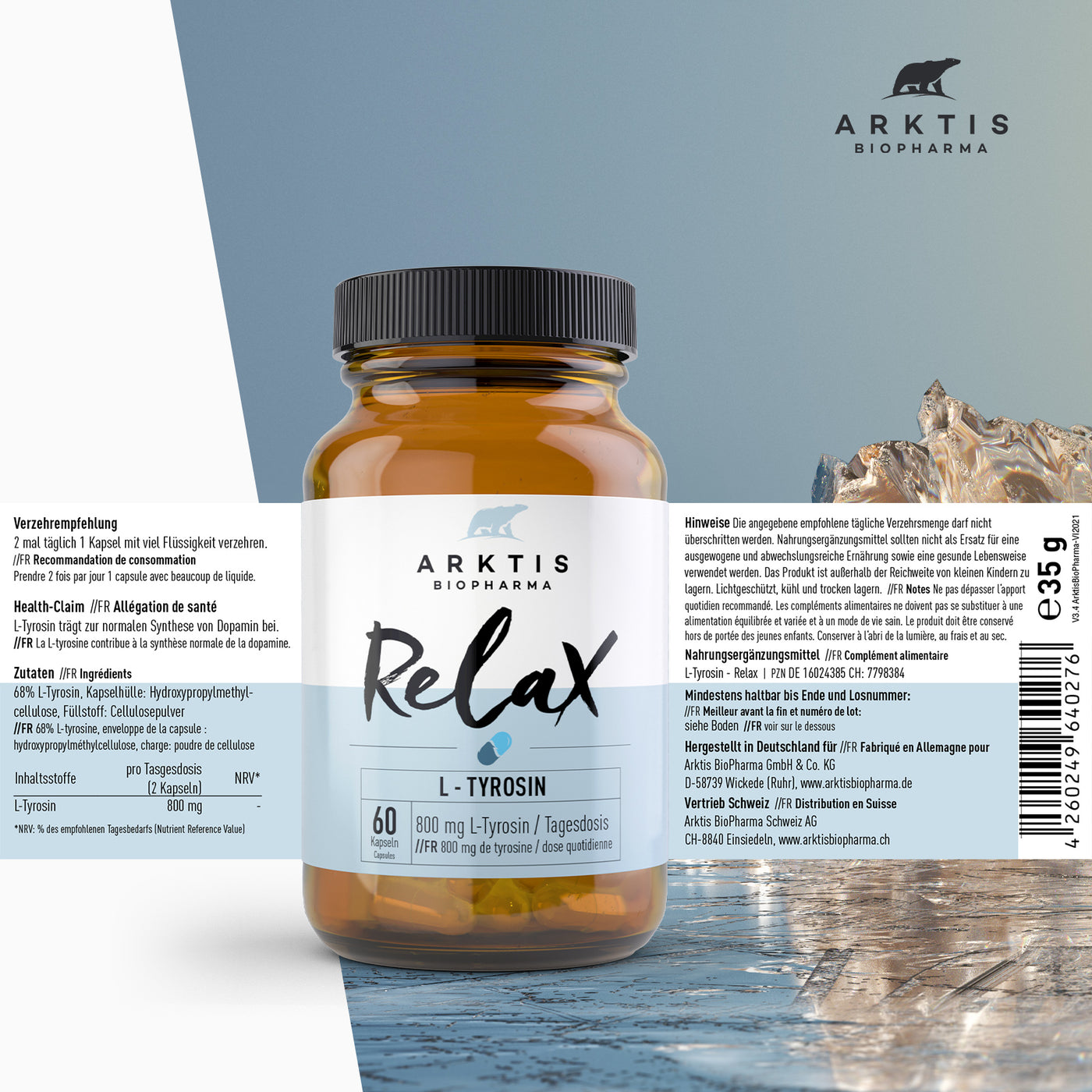 Arktis Relax - L-Tyrosin