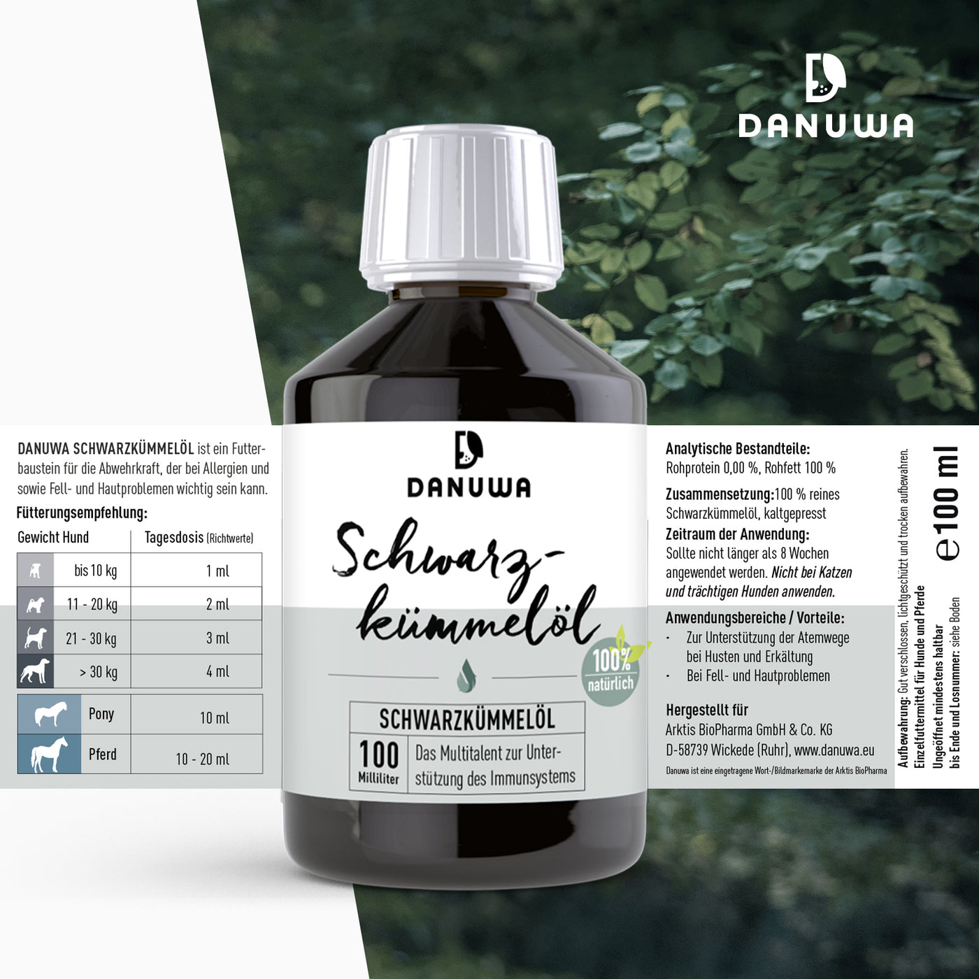 Danuwa Schwarzkümmelöl - mit MHD 04/2024