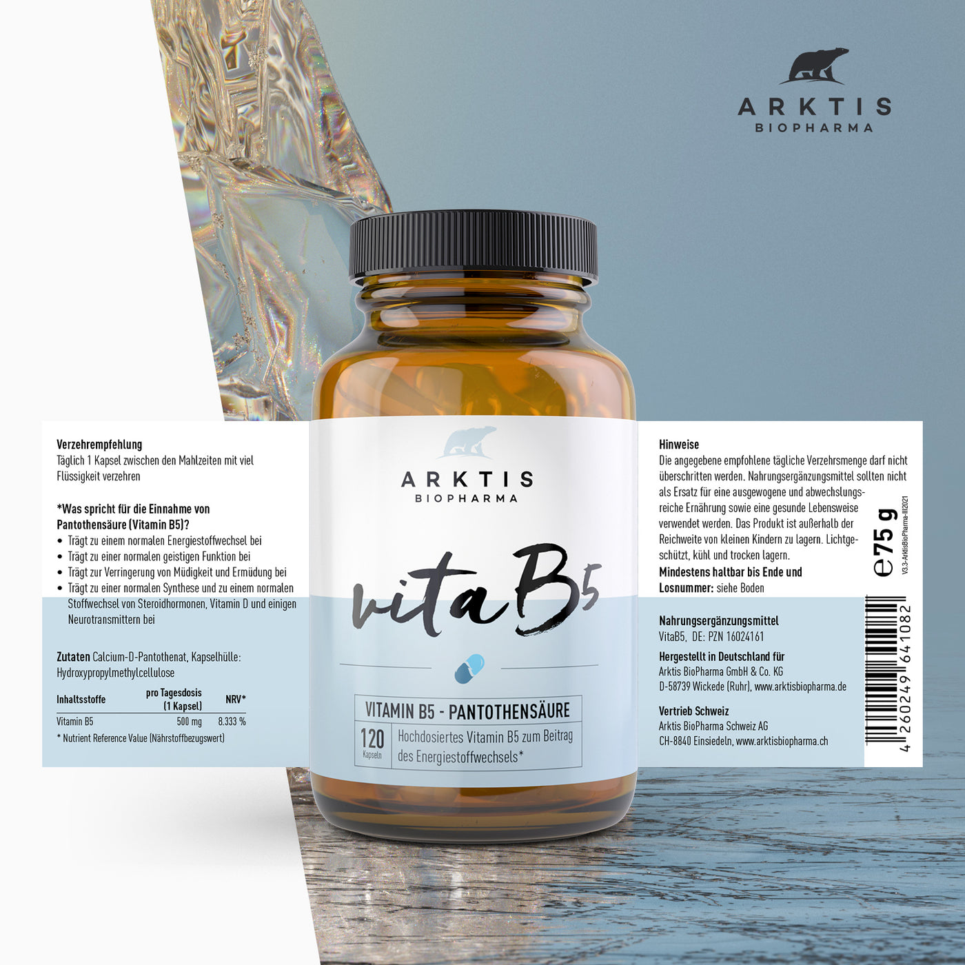 Arktis Vita B5 - Vitamin B5