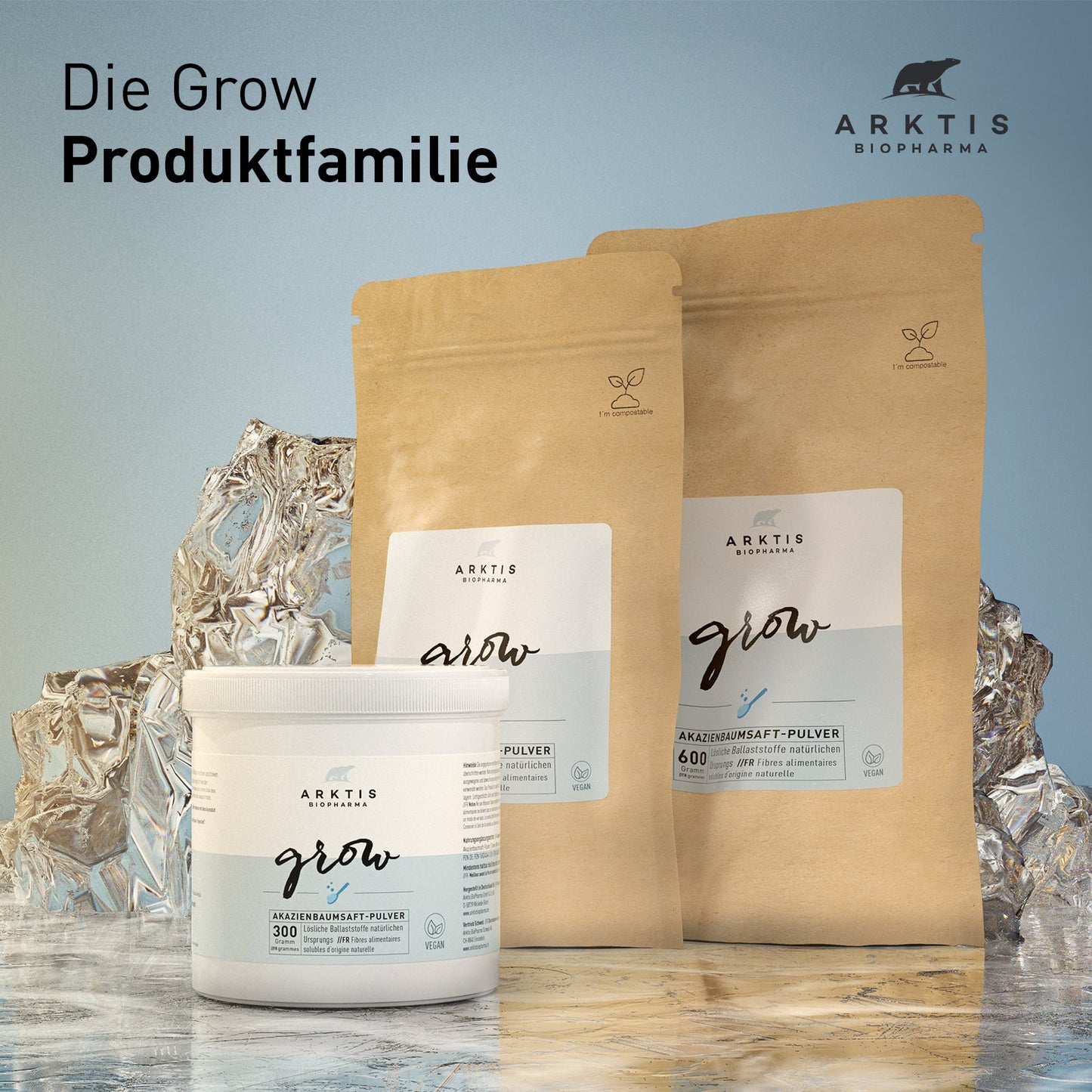 Arktis Grow - Akazienfasern